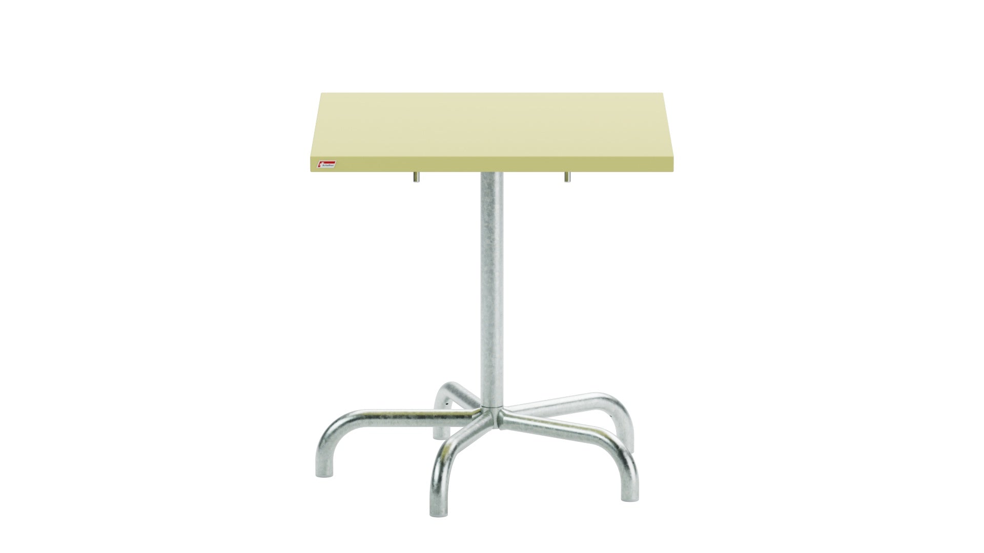 Hochwertiger Säntis Metall-Gartentisch 70x70 cm, klappbar, wetterfest, rostfrei, pflegeleicht, modernes Design, stabile Konstruktion, ideal für Garten, Balkon oder Terrasse.