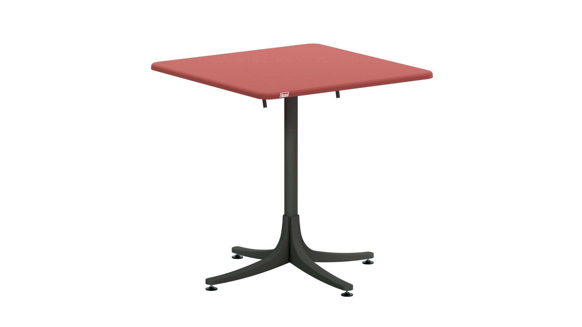 Schaffhausen Glasfaser-Gartentisch 70x70 klappbar in Ahornrot präsentiert im Onlineshop von KAQTU Design AG. Gartentisch ist von Schaffner