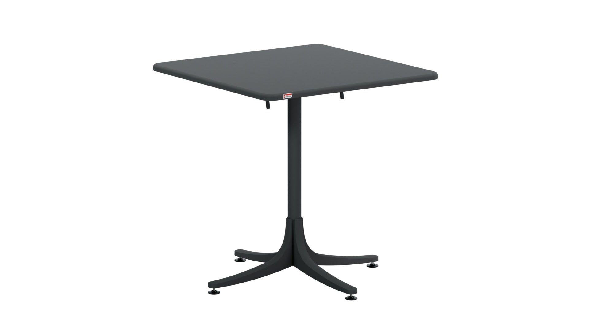 Schaffhausen Glasfaser-Gartentisch 70x70 klappbar in Anthrazit präsentiert im Onlineshop von KAQTU Design AG. Gartentisch ist von Schaffner