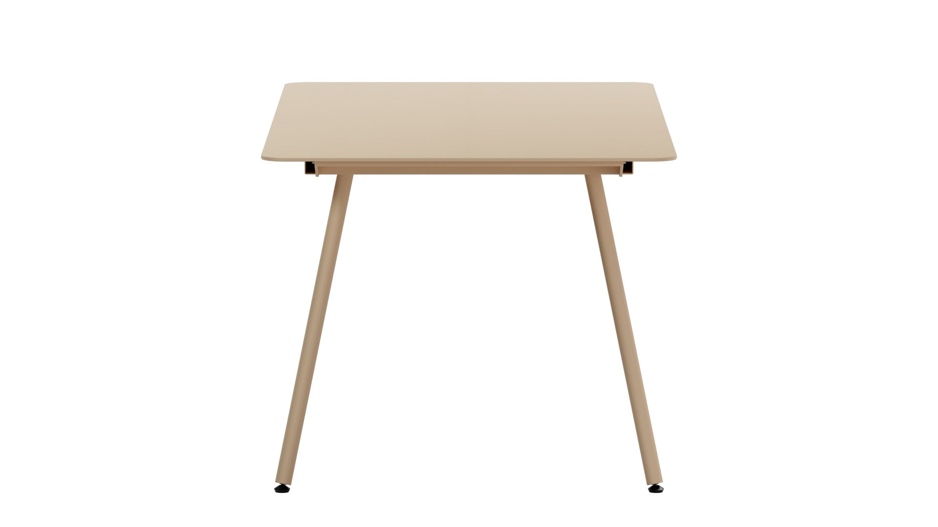 Eleganter Gartentisch aus Glasfaser mit 160x90 cm, gerundete Ecken, wetterfest, UV-beständig, pflegeleicht, robust und Schweizer Qualität.