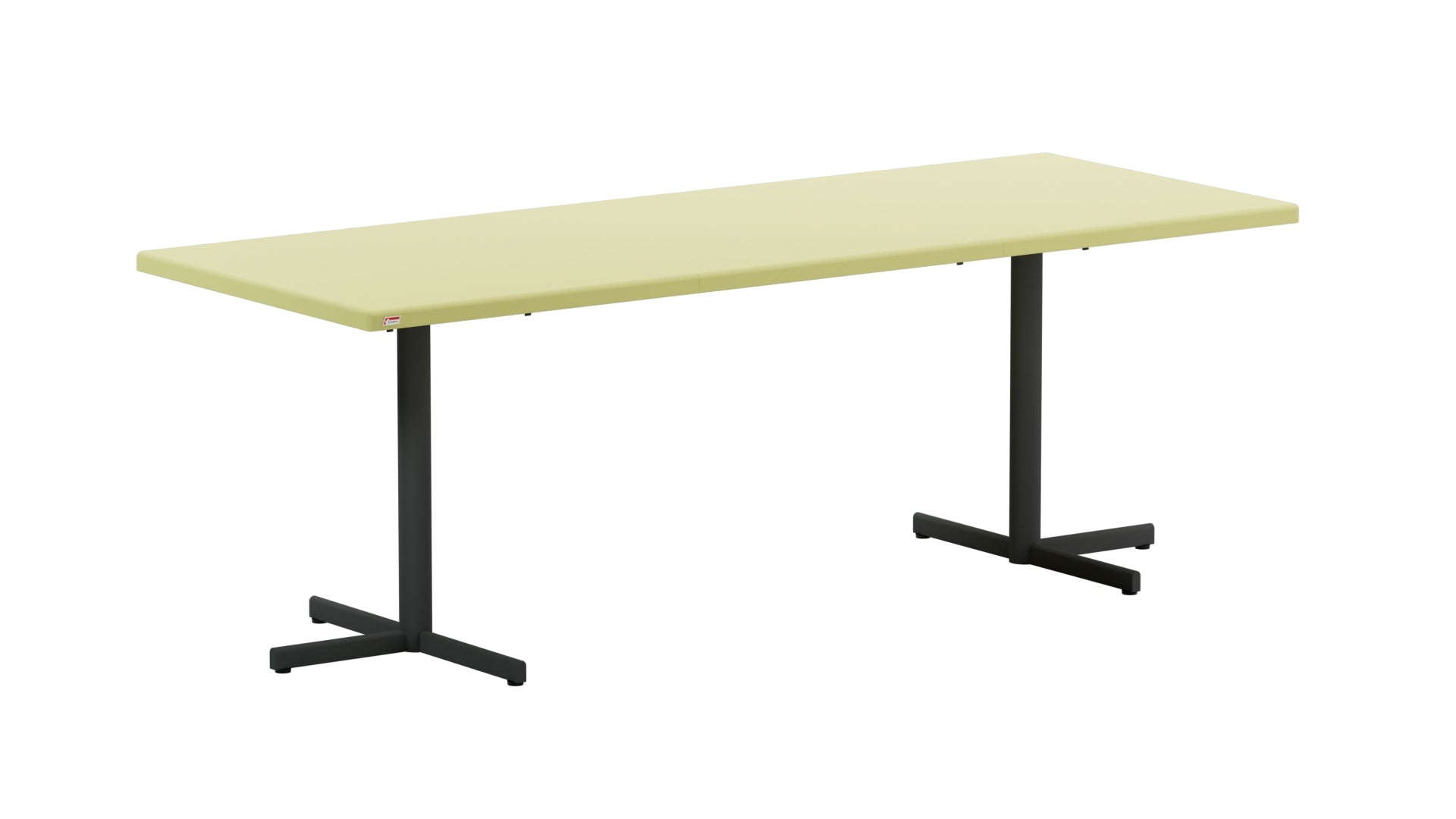Bodensee Glasfaser-Gartentisch 140/210x80 klappbar, ausziehbar in Buchsbaumgelb präsentiert im Onlineshop von KAQTU Design AG. Gartentisch ist von Schaffner