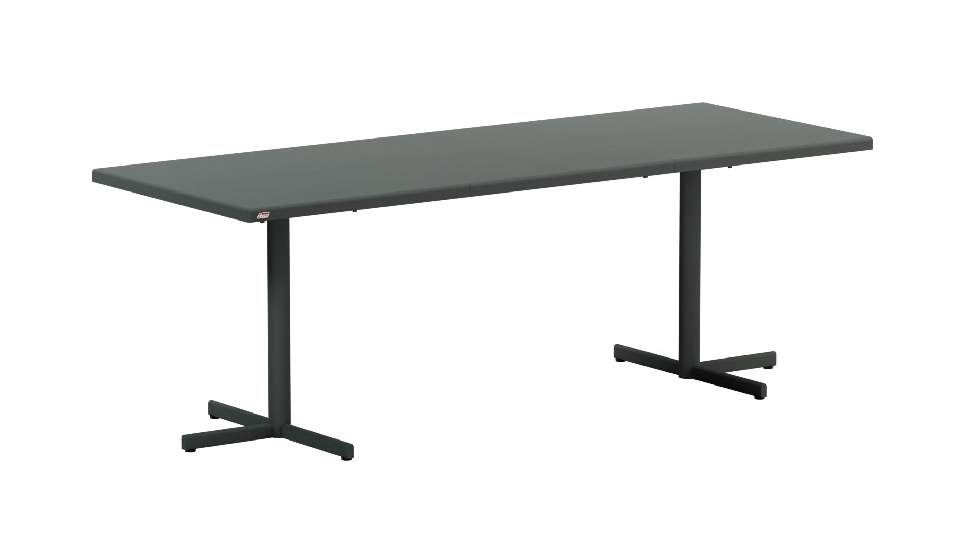 Moderner Glasfaser-Gartentisch 140/210x80 cm, klappbar, ausziehbar, wetterfest, UV-beständig, langlebig, stilvoll für Garten, Balkon und Terrasse.