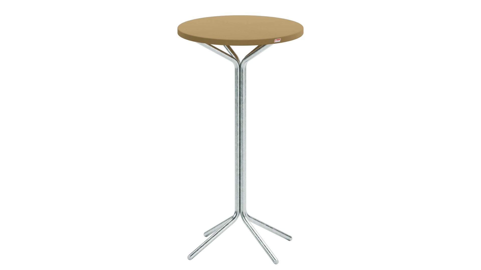 Robuster PIX Metall-Stehtisch Outdoor ø60/110 von Schaffner, wetterfest, leicht montierbar, langlebig, modernes Design – perfekt für Balkon, Garten und Events.