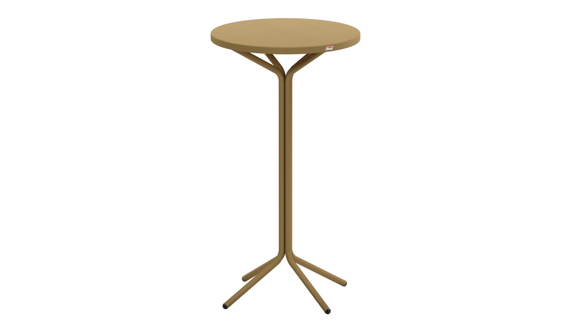 PIX Metall-Stehtisch Outdoor ø60 / 110 in Pastellbraun präsentiert im Onlineshop von KAQTU Design AG. Hochtisch Outdoor ist von Schaffner