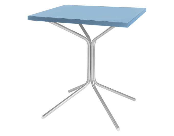 Moderner PIX Metall-Gartentisch 70x70/72 von Schaffner – ideal für Terrasse oder Garten, robust und ansprechend für entspannte Zusammenkünfte.