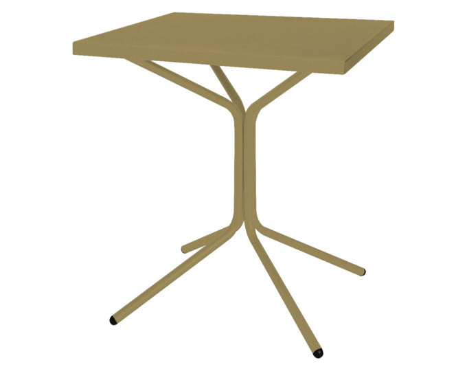 Moderner PIX Metall-Gartentisch 70x70/72 von Schaffner, ideal für Garten und Terrasse, vereint Stil und Robustheit für gesellige Momente.