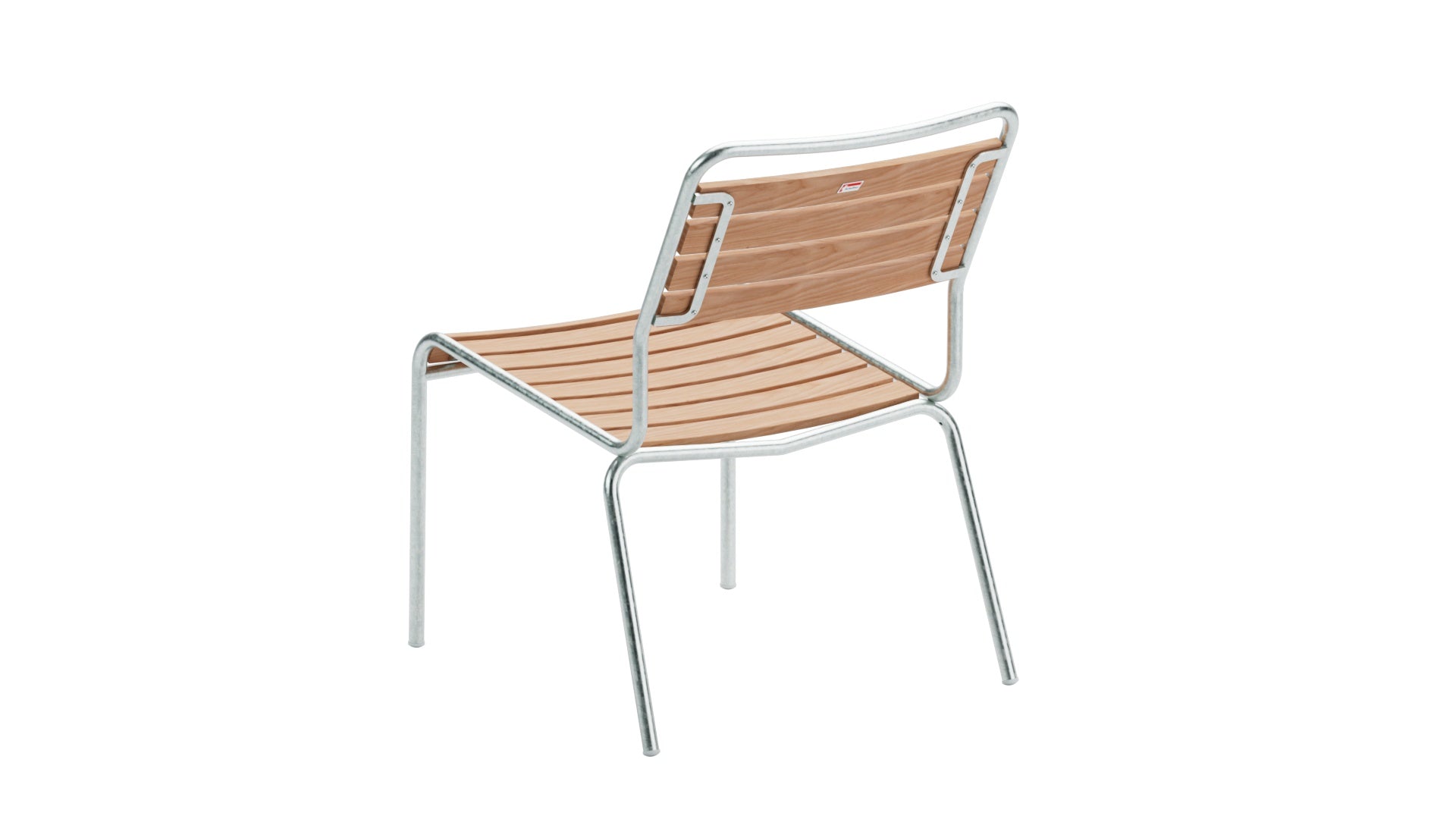 Rigi Holzlatten-Salonsessel ohne Armlehne in Natur geölt präsentiert im Onlineshop von KAQTU Design AG. Outdoor-Sessel ist von Schaffner
