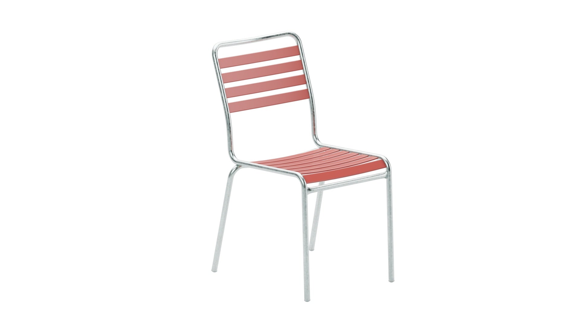 Rigi Lättli-Gartenstuhl ohne Armlehne in Ahornrot präsentiert im Onlineshop von KAQTU Design AG. Gartenstuhl ist von Schaffner