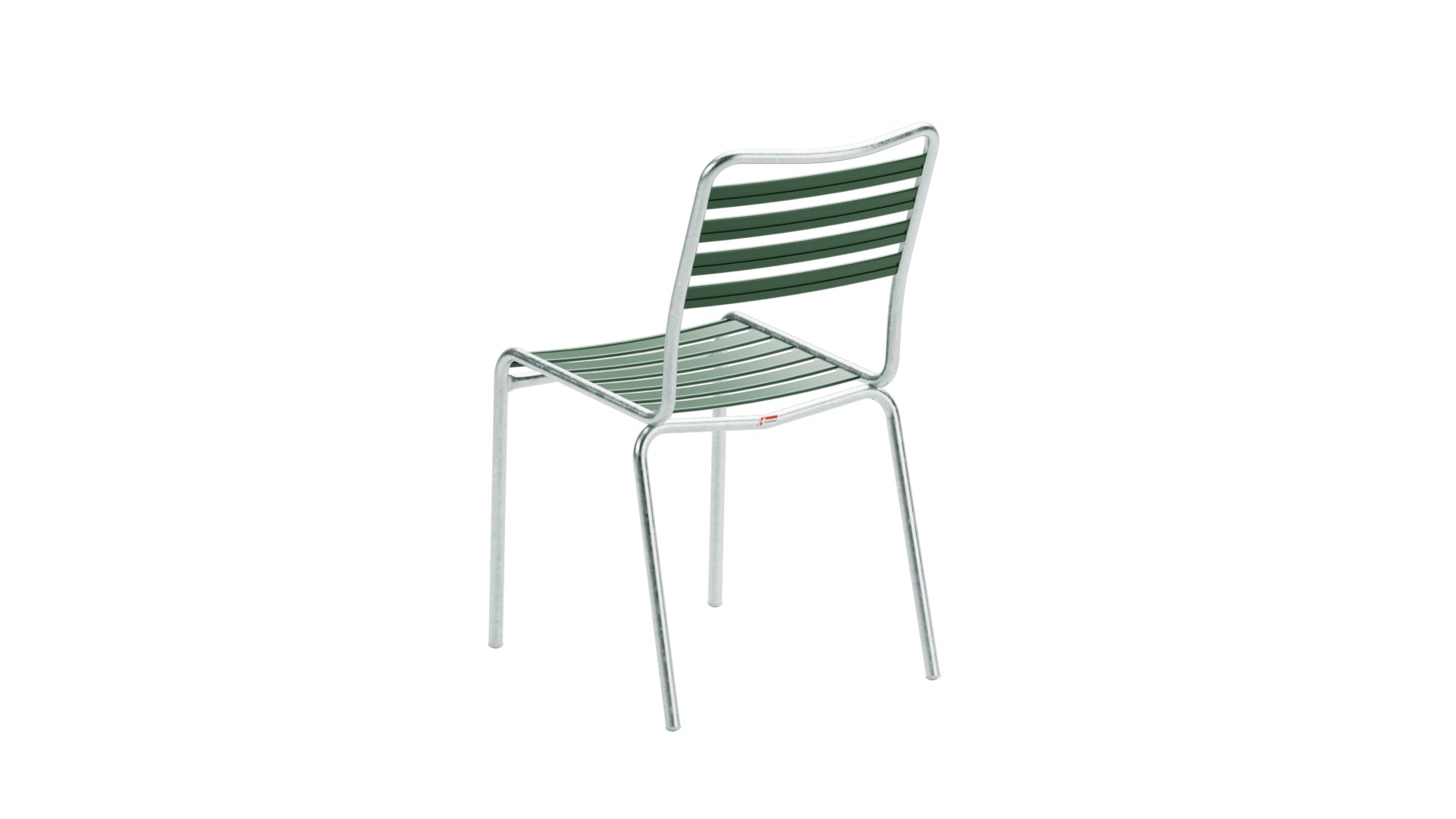 Rigi Lättli-Gartenstuhl ohne Armlehne in Tannengrün präsentiert im Onlineshop von KAQTU Design AG. Gartenstuhl ist von Schaffner