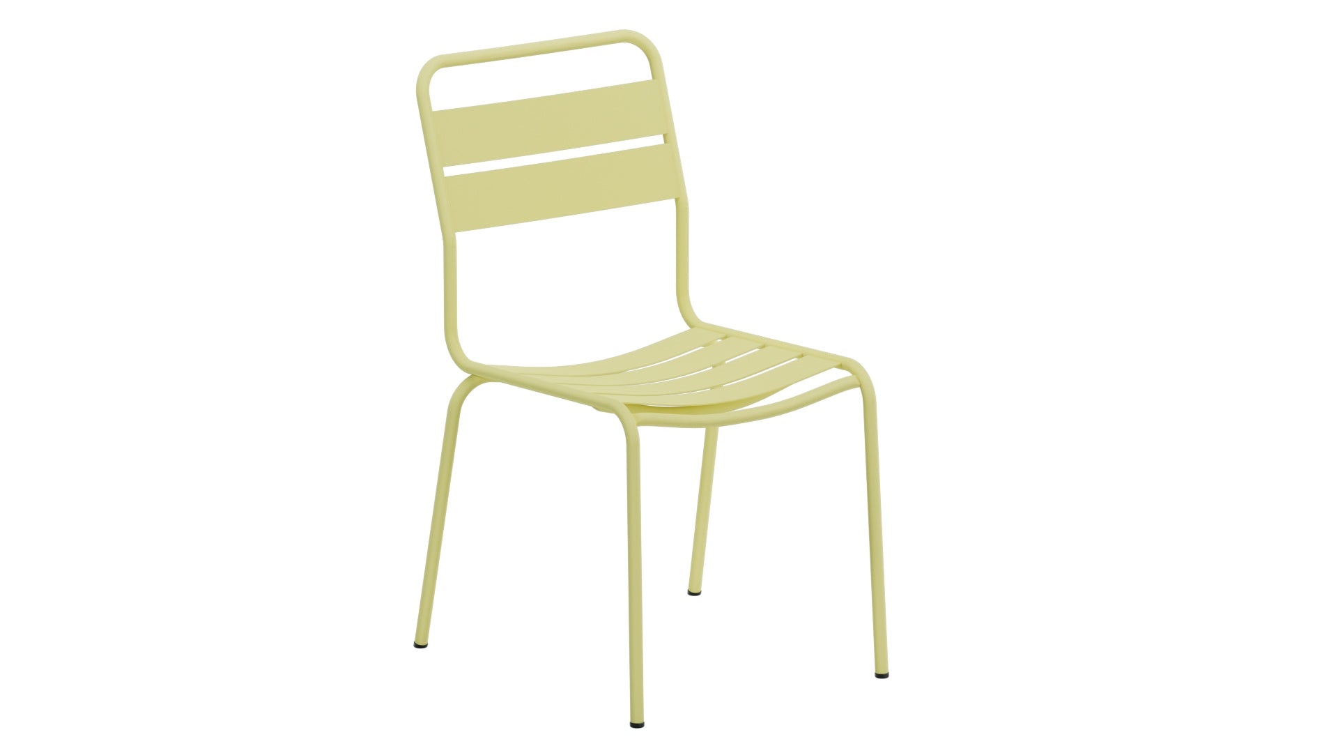 Glarus Ganzmetall-Gartenstuhl ohne Armlehne, wetterfest, UV-beständig, langlebig, Schweizer Qualität, pflegeleicht, vielseitig für Garten, Terrasse & Gastronomie.