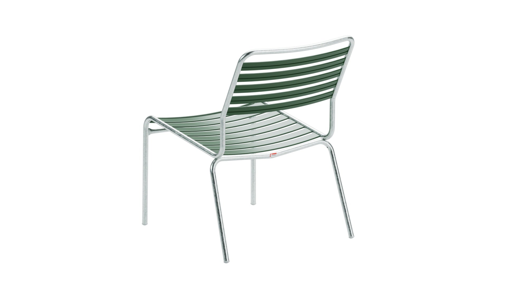 Rigi Lättli-Salonsessel ohne Armlehne in Tannengrün präsentiert im Onlineshop von KAQTU Design AG. Outdoor-Sessel ist von Schaffner
