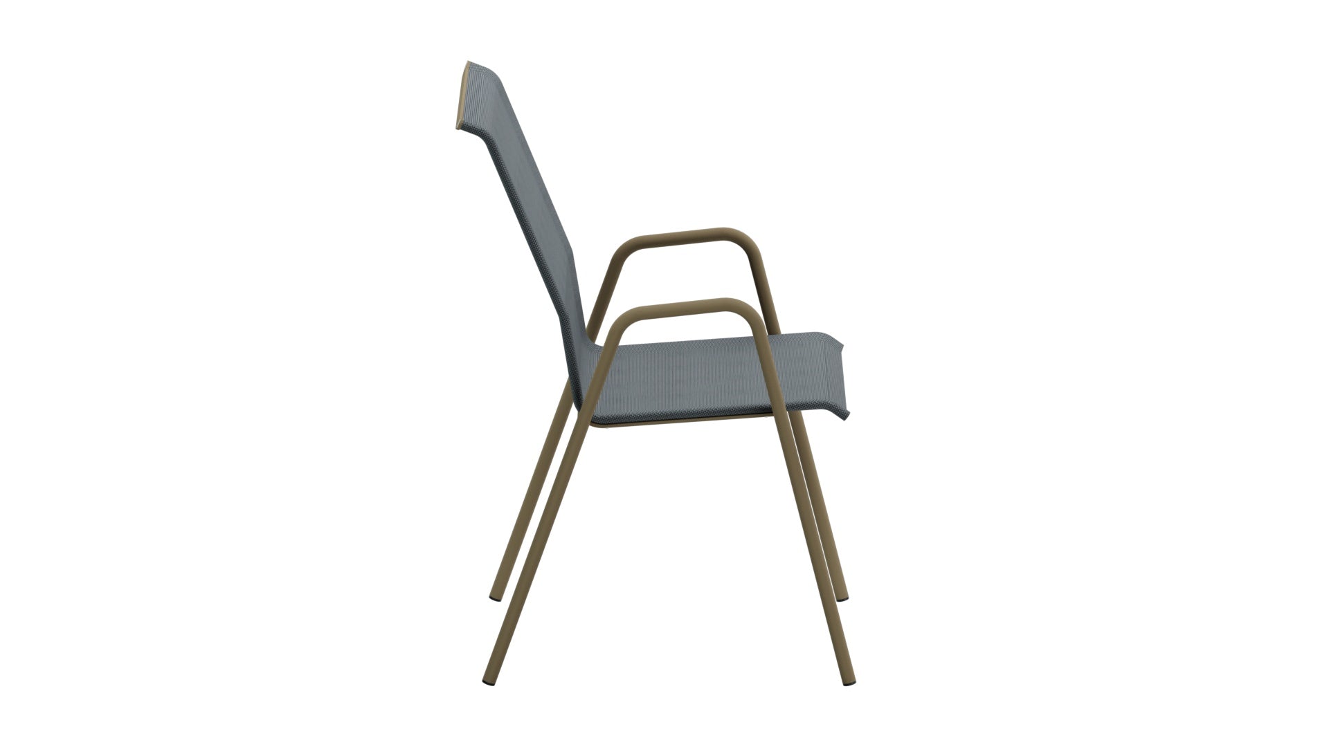 Eleganter Schaffner Locarno Textil-Gartenstuhl mit Armlehne, wetterfest, langlebig, bequem und stapelbar – perfekt für stilvolle und praktische Outdoor-Momente.