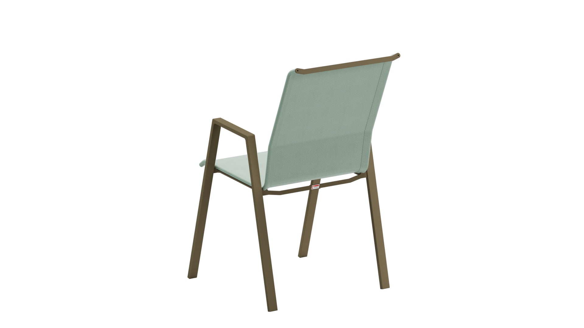 Luzern Textil-Sessel mit Armlehne Comfort in Cremegrün präsentiert im Onlineshop von KAQTU Design AG. Gartenstuhl ist von Schaffner