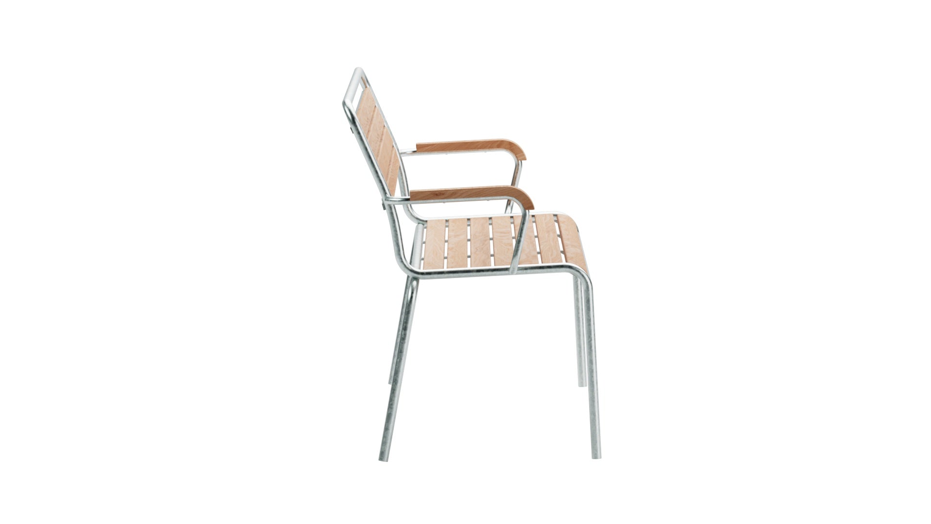 Hochwertige Rigi 3er-Gartenbank mit Armlehne aus Schweizer Eschenholz, langlebig, wetterfest und stilvoll – ideal für Garten, Terrasse oder Balkon.