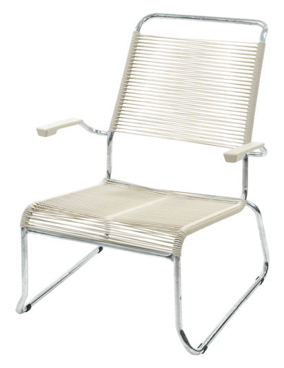 Erleben Sie ultimativen Sitzkomfort im Freien mit dem Säntis Kufen-Hochlehner Spaghetti von Schaffner – perfekt für Ihre Garten-Oase.