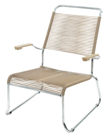 Erleben Sie ultimativen Sitzkomfort im Freien mit dem Säntis Kufen-Hochlehner Spaghetti von Schaffner – perfekt für Ihre Garten-Oase.