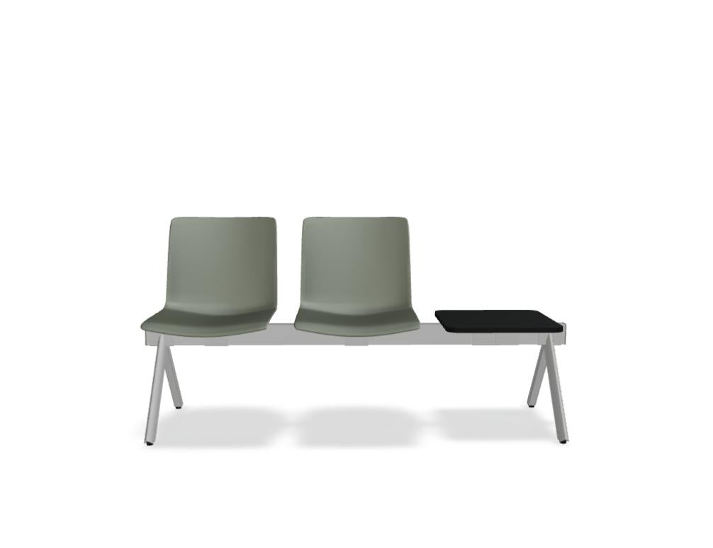 Shila SH2S1B - Bank in Grün präsentiert im Onlineshop von KAQTU Design AG. Sitzbank ist von Mdd