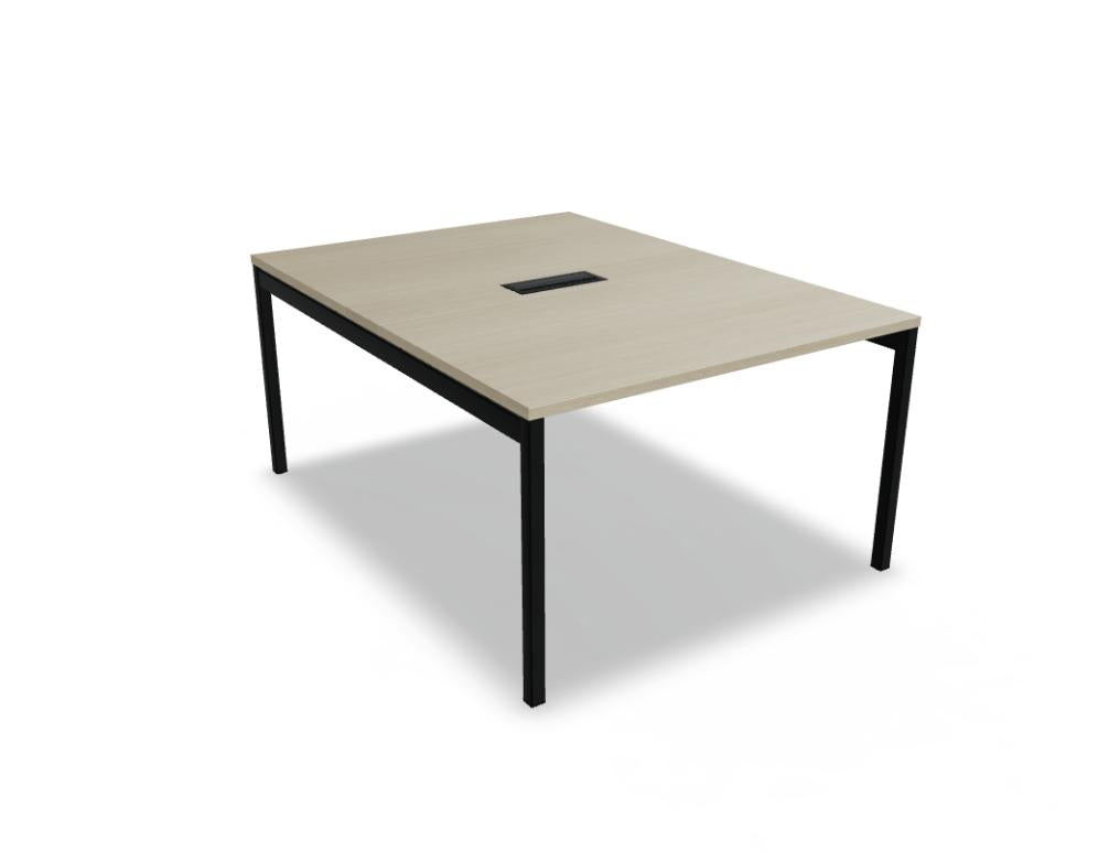 Ogi Y SY02 - Tisch in Honigeiche präsentiert im Onlineshop von KAQTU Design AG. Esstisch ist von Mdd
