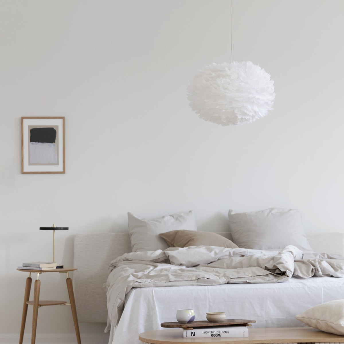 Eos Lampenschirm in White präsentiert im Onlineshop von KAQTU Design AG. Lampenschirm ist von Umage