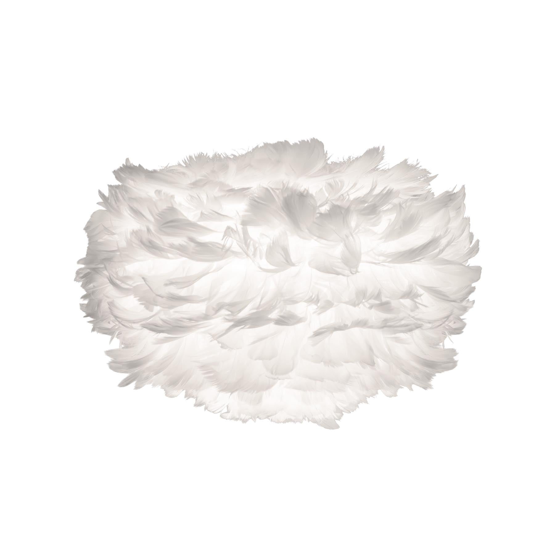 Eleganter Eos Lampenschirm von Umage in reinem Weiß, ideal für moderne Innenräume und schafft eine helle, freundliche Atmosphäre.