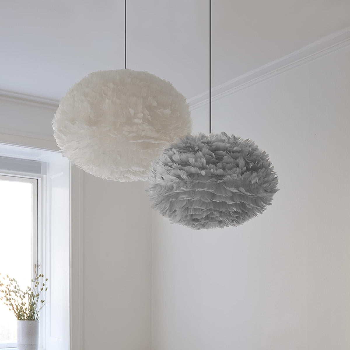 Eos Lampenschirm in Light Grey präsentiert im Onlineshop von KAQTU Design AG. Lampenschirm ist von Umage