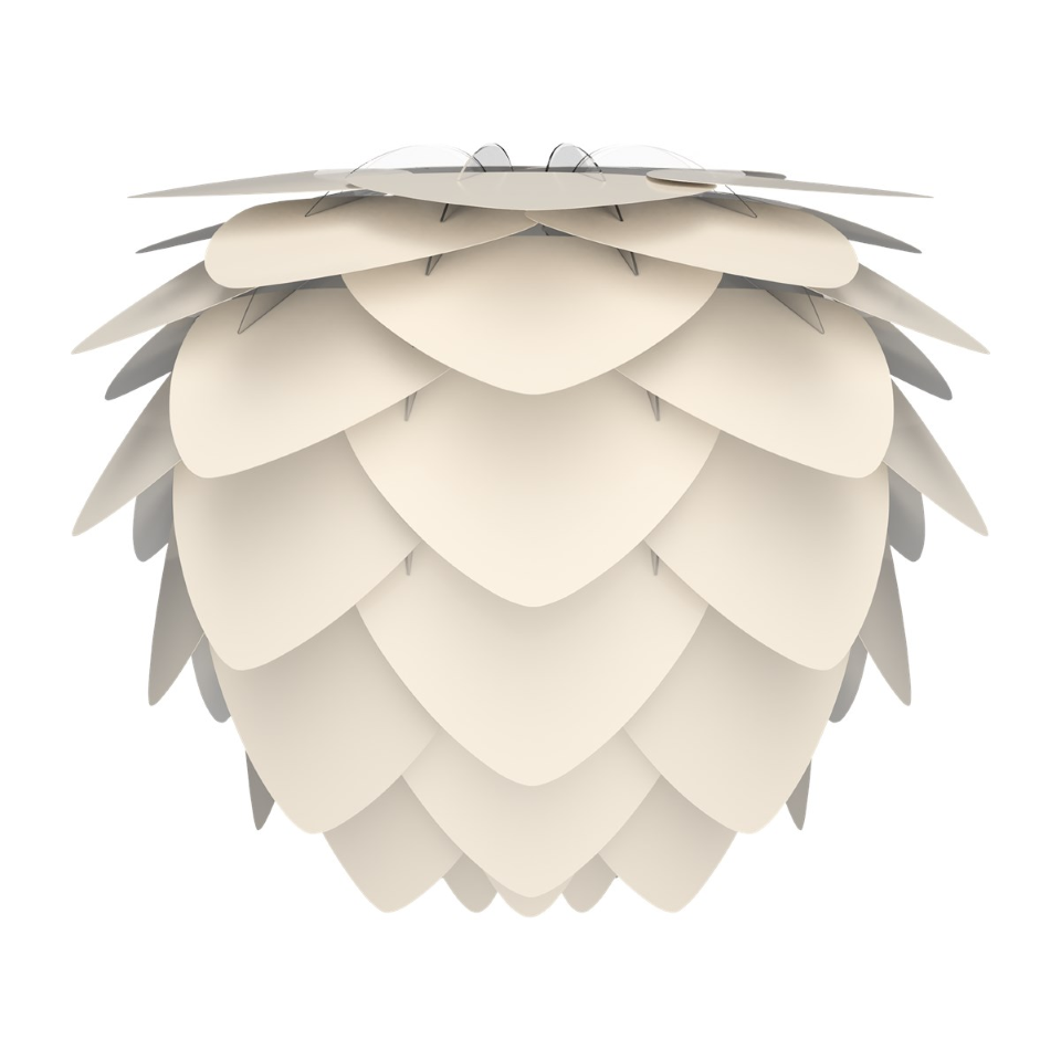 Aluvia Lampenschirm in Pearl White präsentiert im Onlineshop von KAQTU Design AG. Lampenschirm ist von Umage