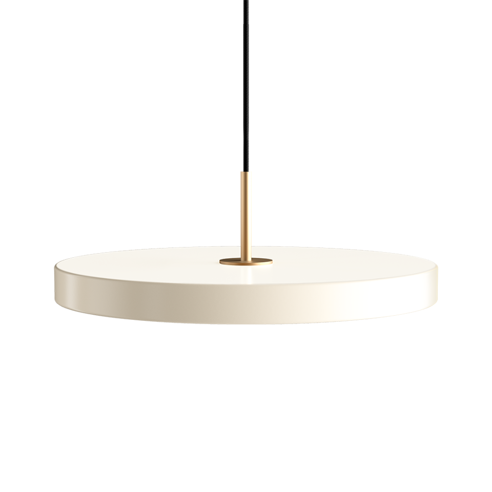 Asteria Medium Pendellampe in Pearl White präsentiert im Onlineshop von KAQTU Design AG. Pendelleuchte ist von Umage