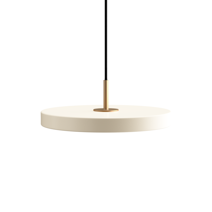 Asteria Mini Pendellampe in Pearl White präsentiert im Onlineshop von KAQTU Design AG. Pendelleuchte ist von Umage