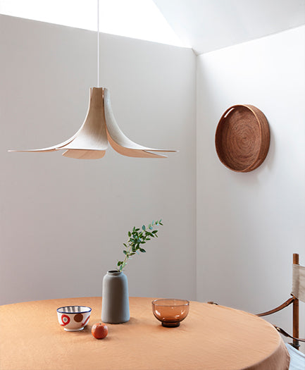 Jazz Lampenschirm in Oak präsentiert im Onlineshop von KAQTU Design AG. Lampenschirm ist von Umage