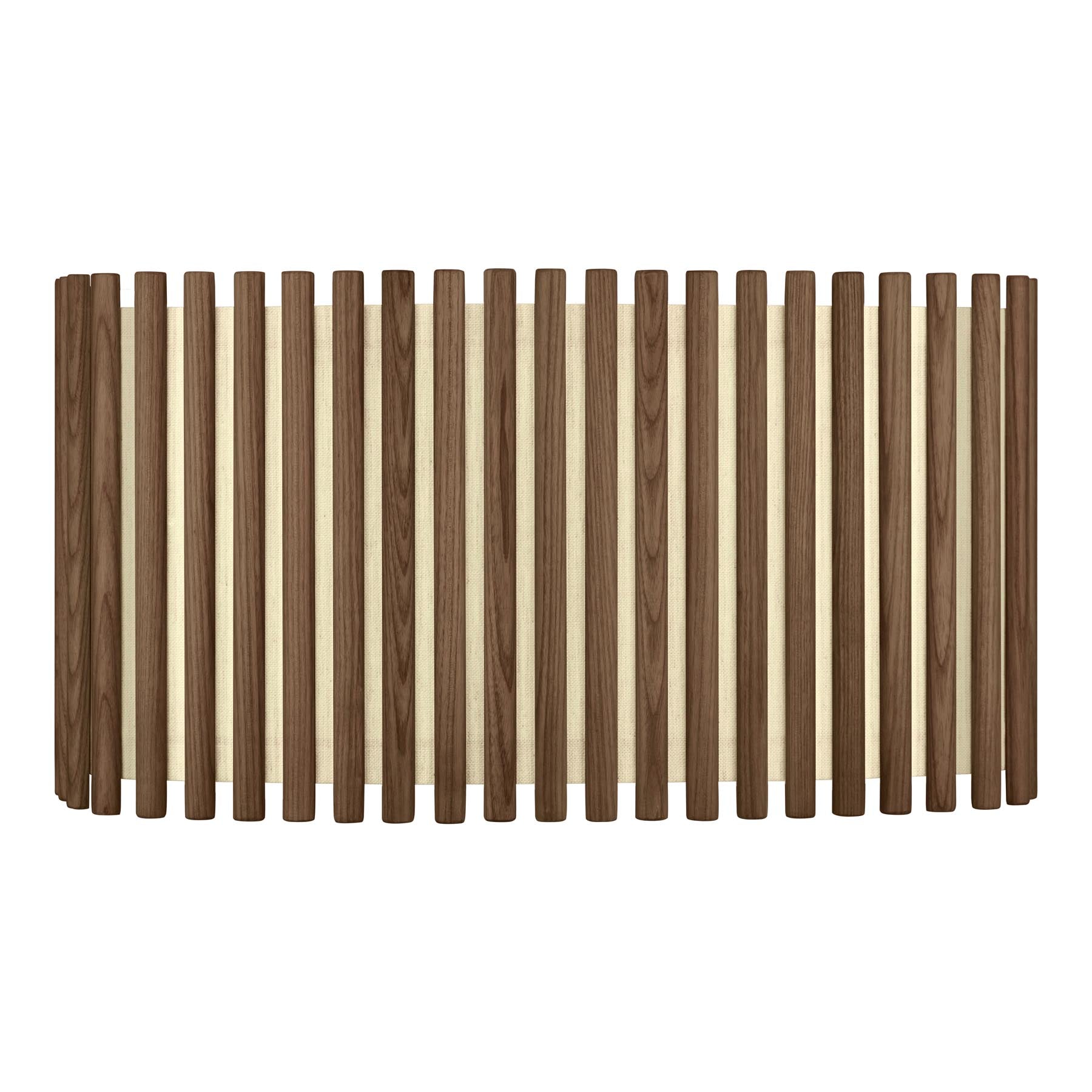 Komorebi Rectuangular Lampenschirm in Dark Oak präsentiert im Onlineshop von KAQTU Design AG. Pendelleuchte ist von Umage