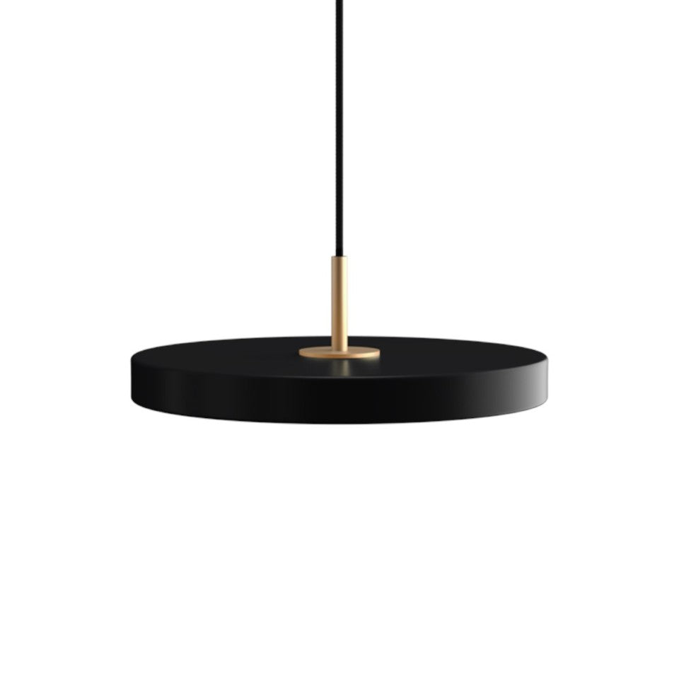 Asteria Plus Mini Pendellampe in Black präsentiert im Onlineshop von KAQTU Design AG. Pendelleuchte ist von Umage