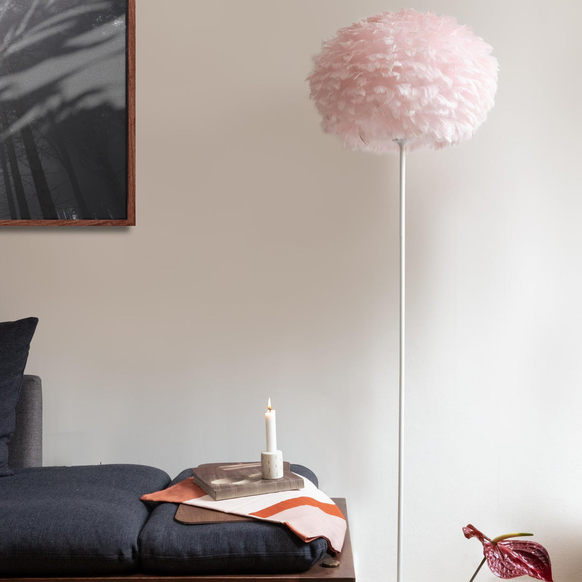 Eos Lampenschirm in Light Rose präsentiert im Onlineshop von KAQTU Design AG. Lampenschirm ist von Umage