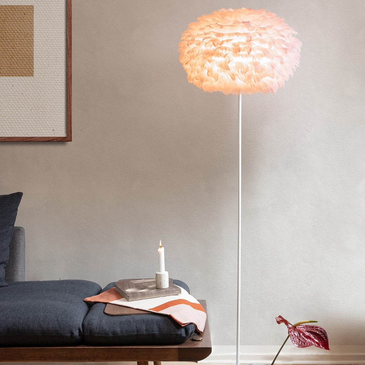Eos Lampenschirm in Light Rose präsentiert im Onlineshop von KAQTU Design AG. Lampenschirm ist von Umage