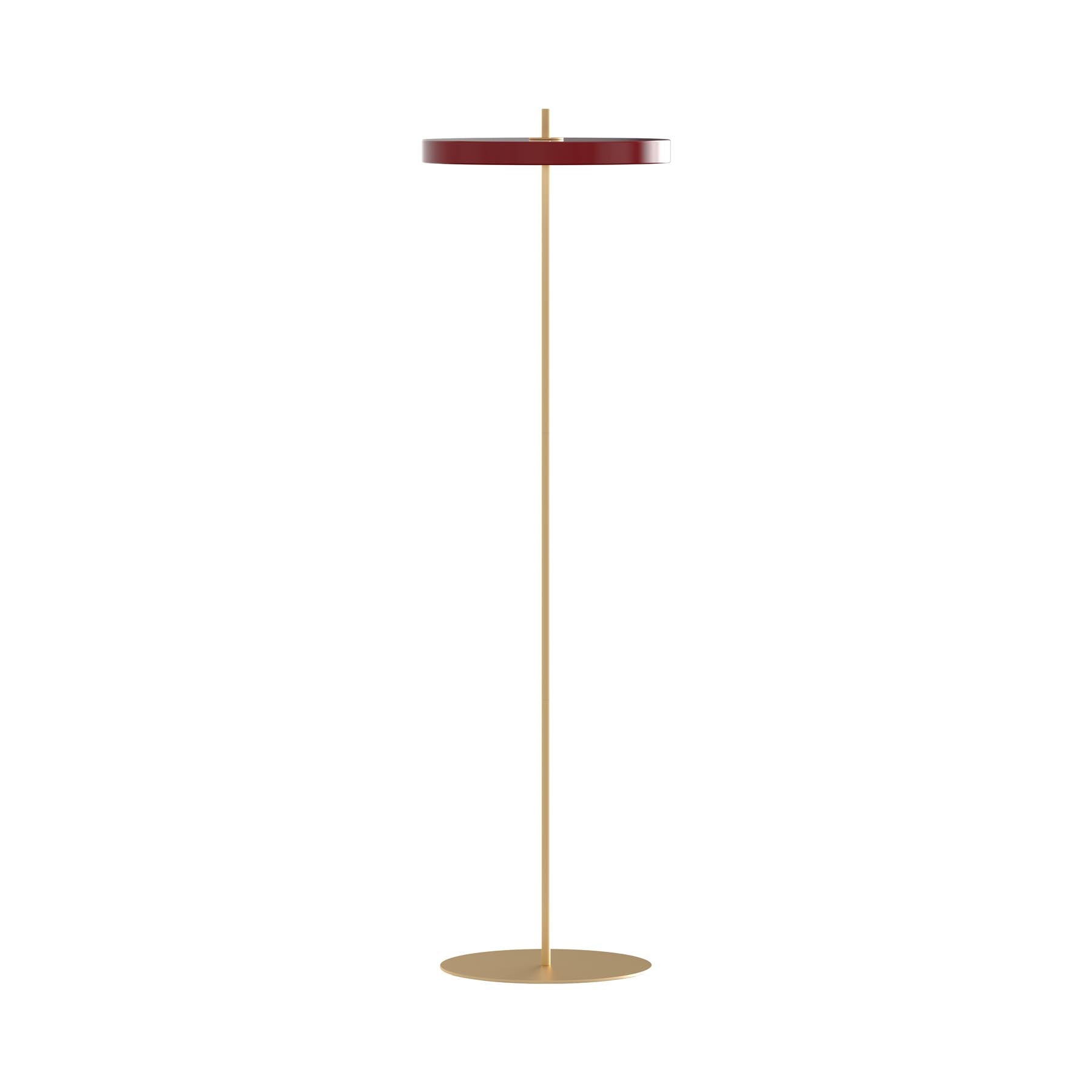 Asteria Stehleuchte in Ruby Red präsentiert im Onlineshop von KAQTU Design AG. Stehleuchte ist von Umage