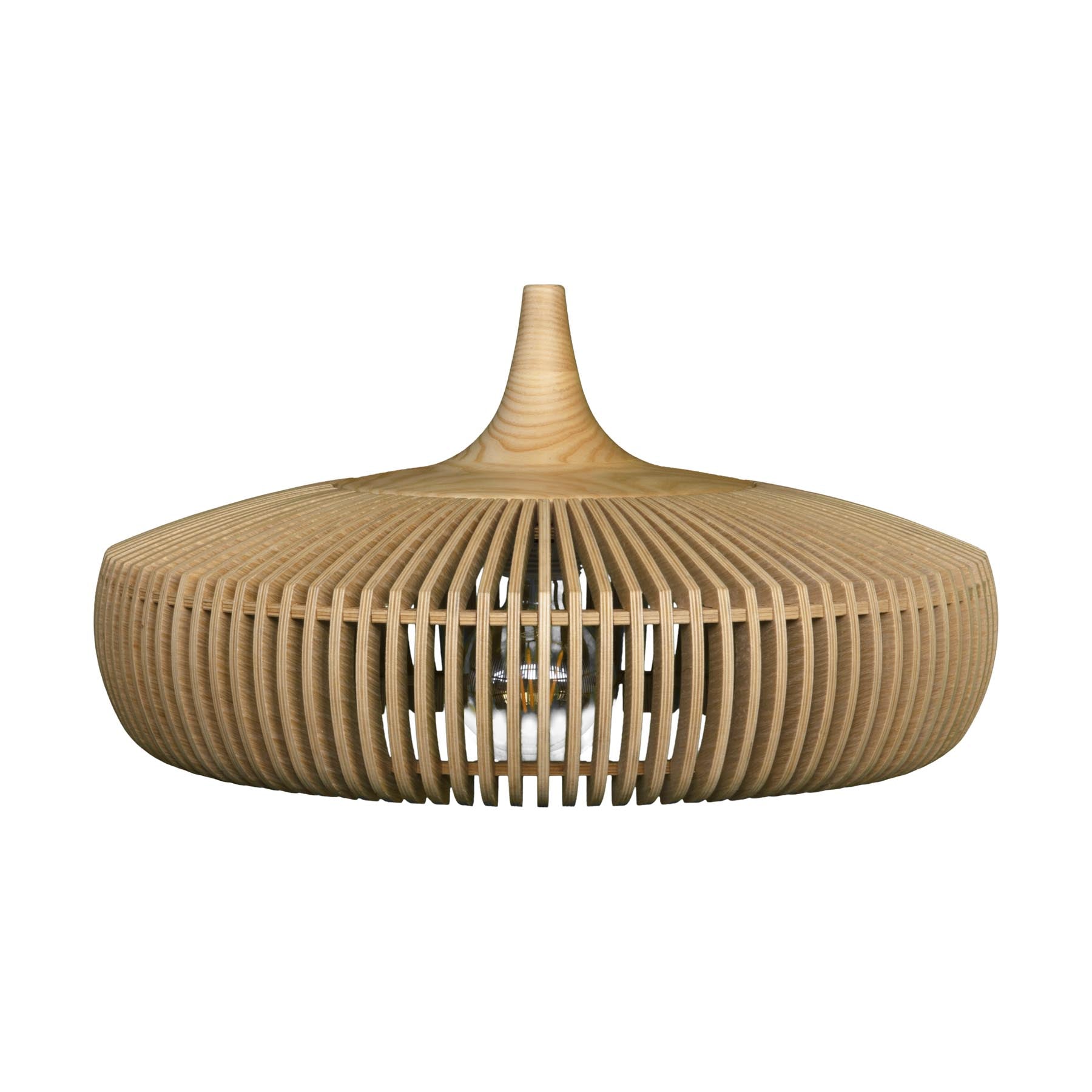 Clava Dine Lampenschirm in Oak Ash präsentiert im Onlineshop von KAQTU Design AG. Pendelleuchte ist von Umage