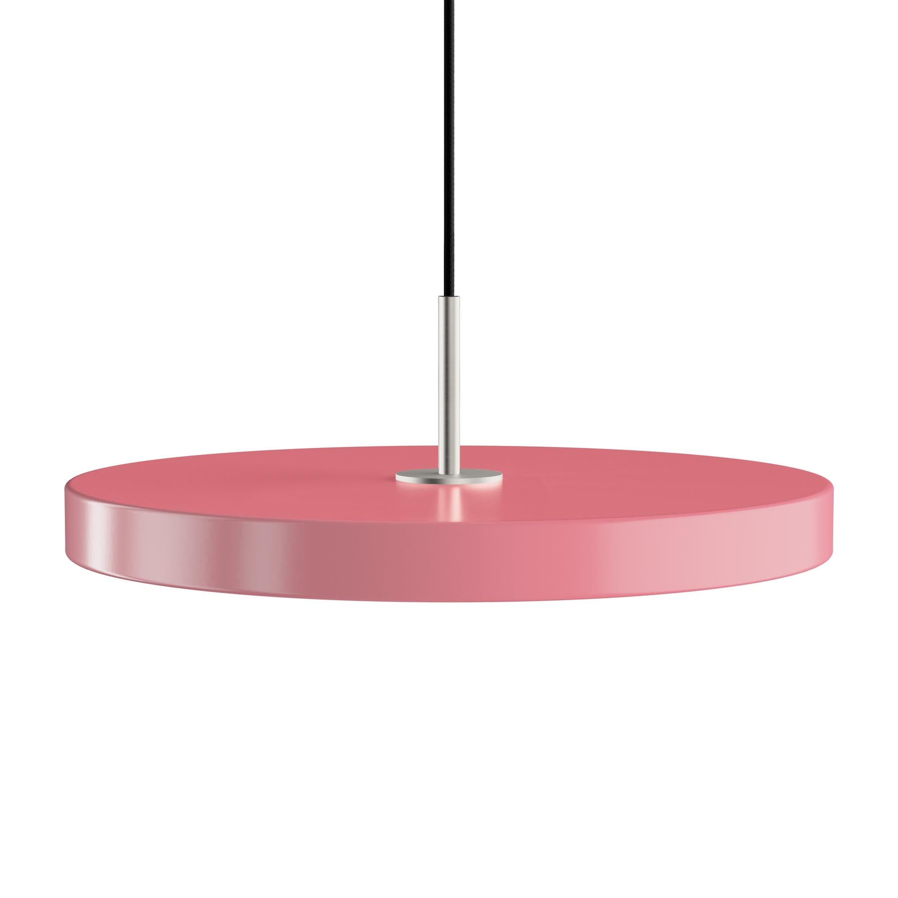 Elegante Asteria Medium Pendellampe in sanftem Rosé, ideal für moderne Wohnräume und stimmungsvolle Beleuchtung.