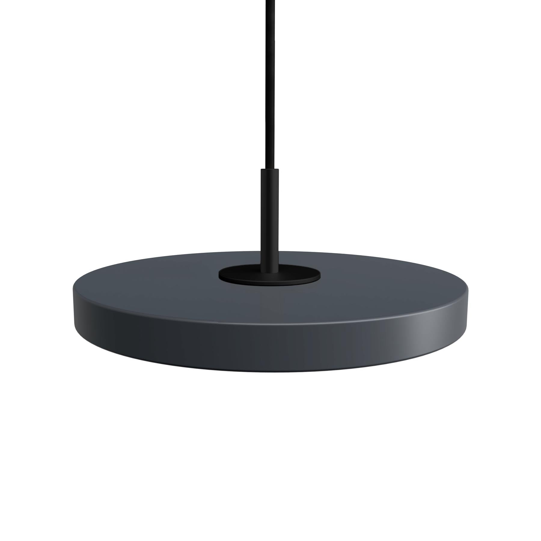 Elegante Asteria Micro Pendelleuchte in stilvollem Anthrazit, ideal für moderne Innenräume und kreative Lichtgestaltungen.