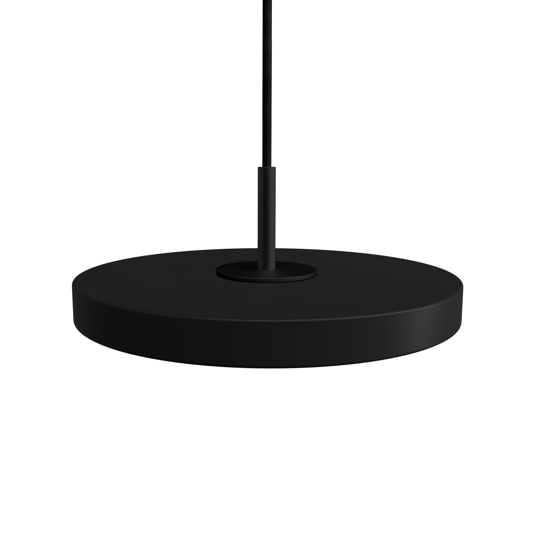 Moderne Asteria Micro Pendelleuchte von Umage in elegantem Schwarz, perfekt für kreative Lichtakzente in jedem Raum.