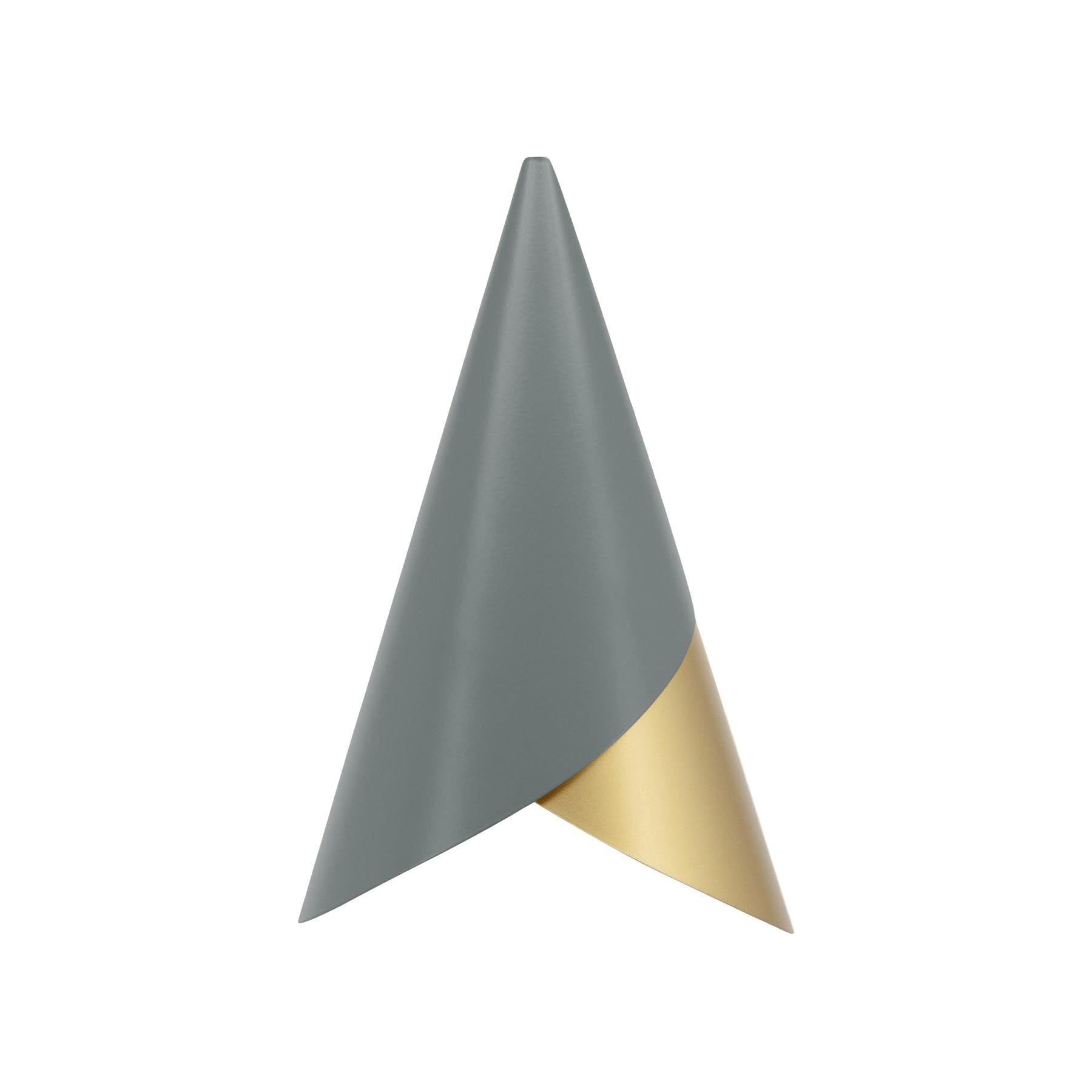 Cornet Lampenschirm in Slate/Brass präsentiert im Onlineshop von KAQTU Design AG. Lampenschirm ist von Umage