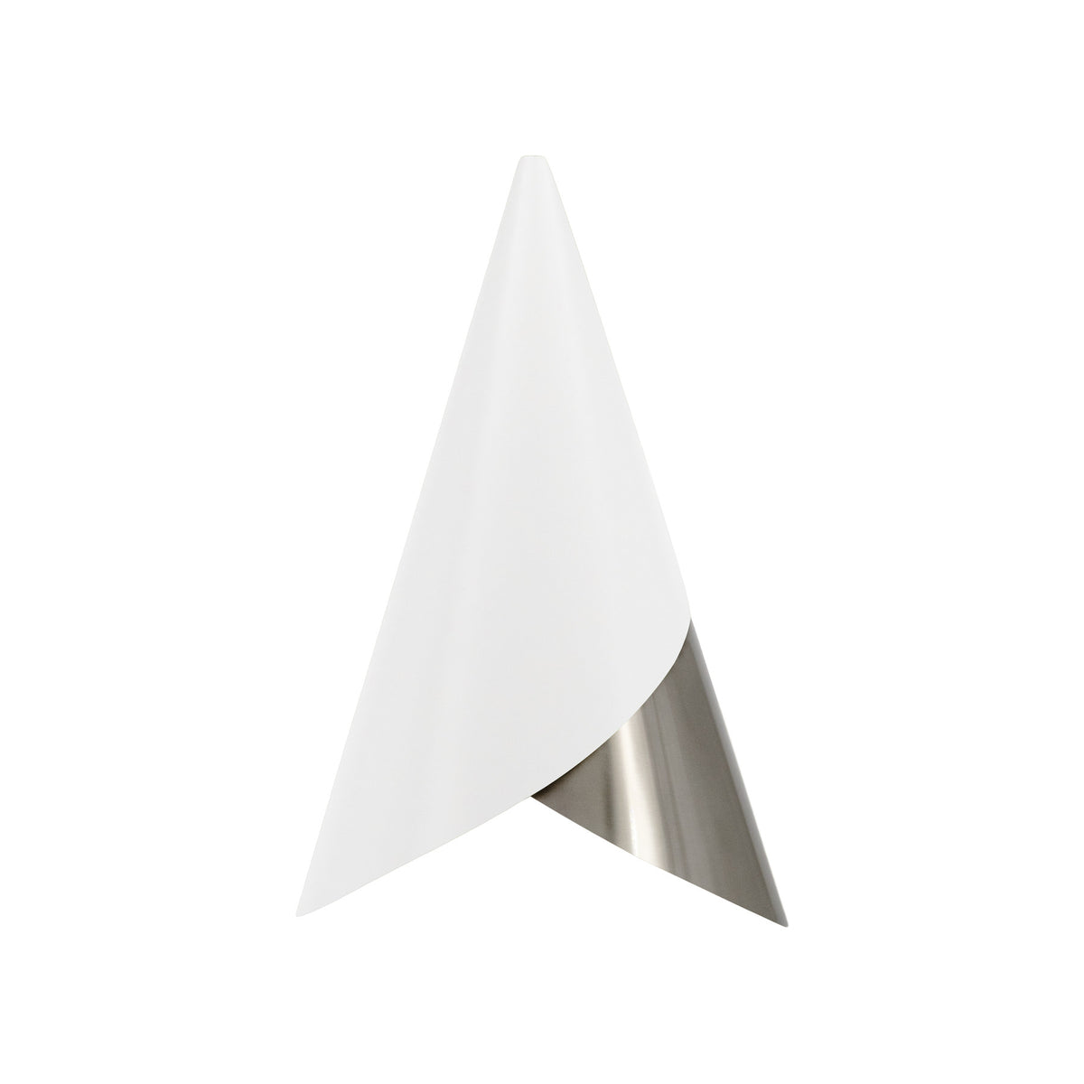 Lampenschirm Cornet von Umage aus Aluminium mit zwei gegeneinander drehbaren Kegeln