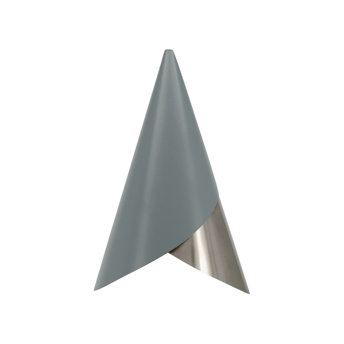 Lampenschirm Cornet von Umage aus Aluminium mit zwei gegeneinander drehbaren Kegeln