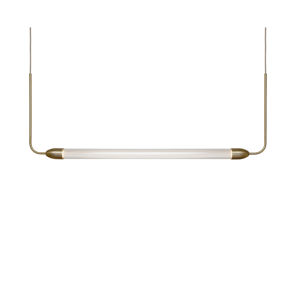 Lemon Squeeze Linear Pendelleuchte in Brass präsentiert im Onlineshop von KAQTU Design AG. Pendelleuchte ist von Umage