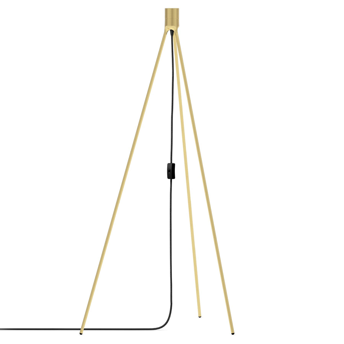 Tripod 3m Kabel in Brushed Brass präsentiert im Onlineshop von KAQTU Design AG. Lampenständer ist von Umage