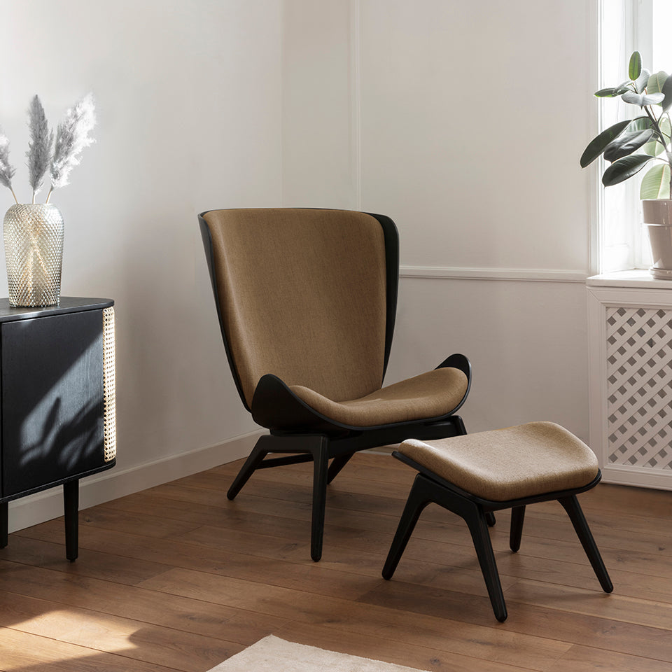 The Reader Sessel in Sugar Brown präsentiert im Onlineshop von KAQTU Design AG. Sessel ist von Umage