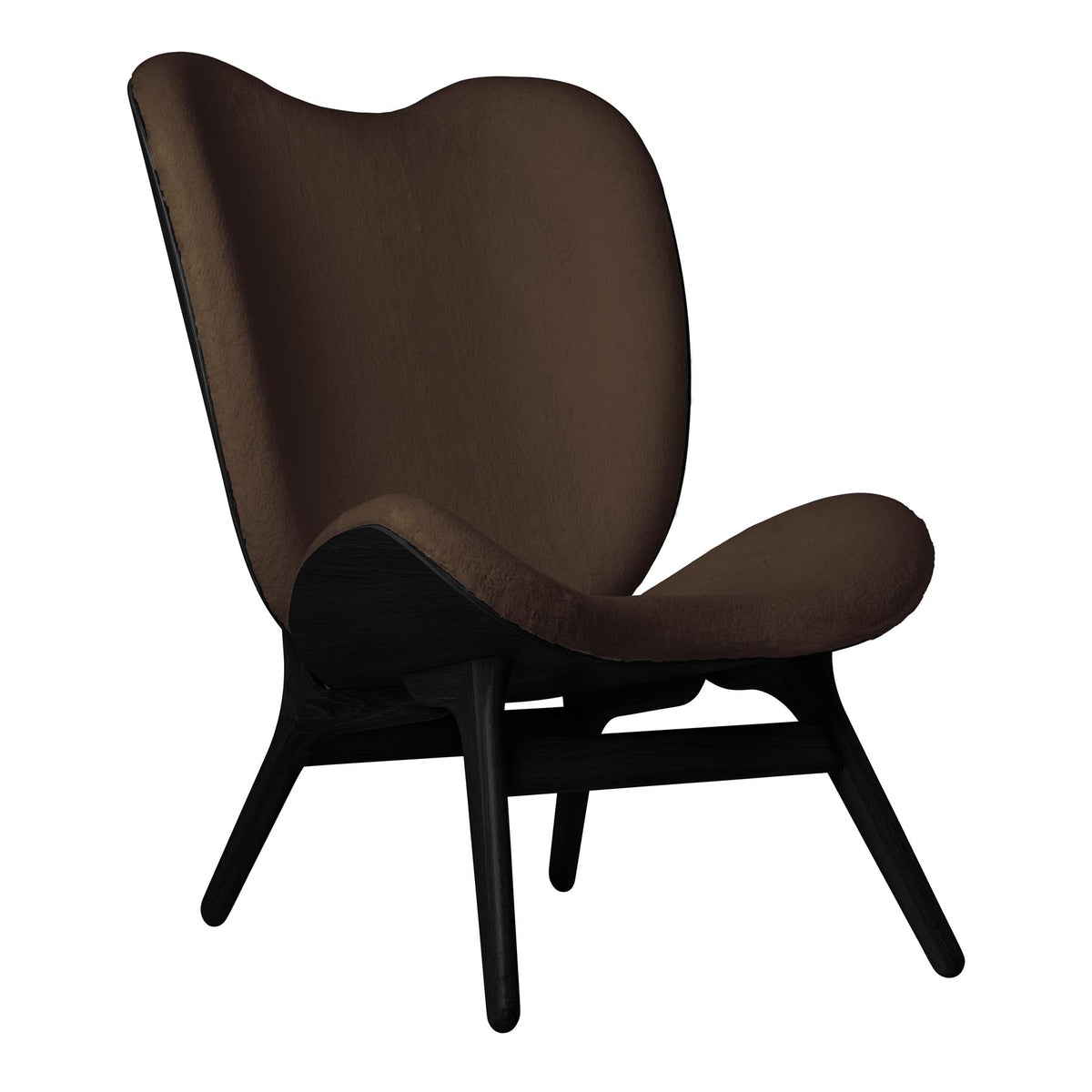 A Conversation Piece Tall Sessel in Teddy Brown präsentiert im Onlineshop von KAQTU Design AG. Sessel ist von Umage