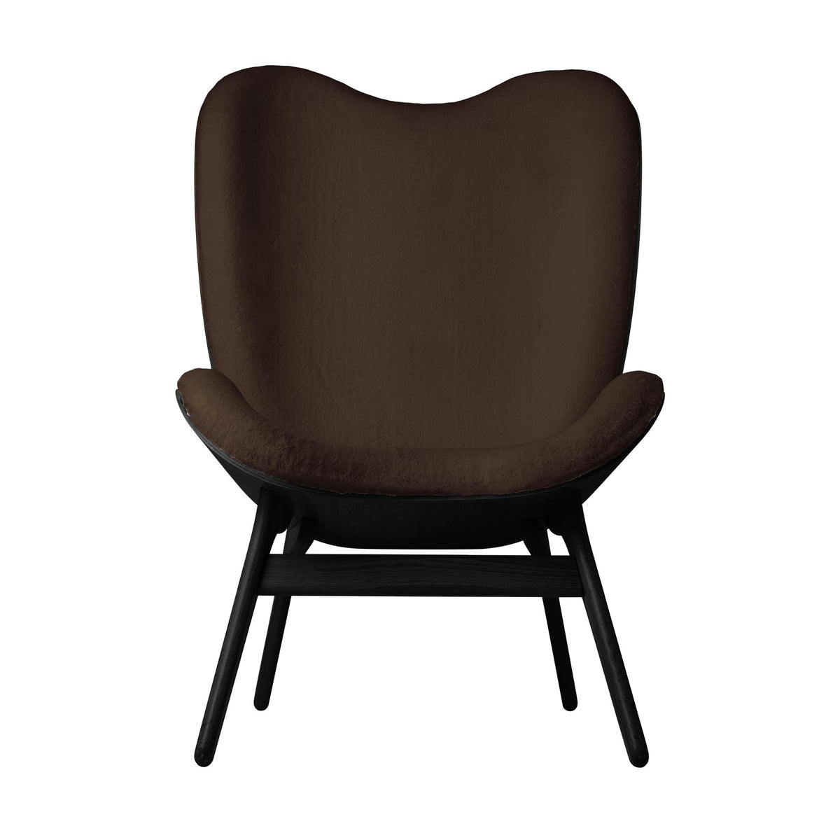 A Conversation Piece Tall Sessel in Teddy Brown präsentiert im Onlineshop von KAQTU Design AG. Sessel ist von Umage