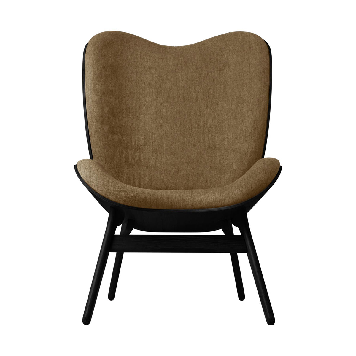 A Conversation Piece Tall Sessel in Sugar Brown präsentiert im Onlineshop von KAQTU Design AG. Sessel ist von Umage