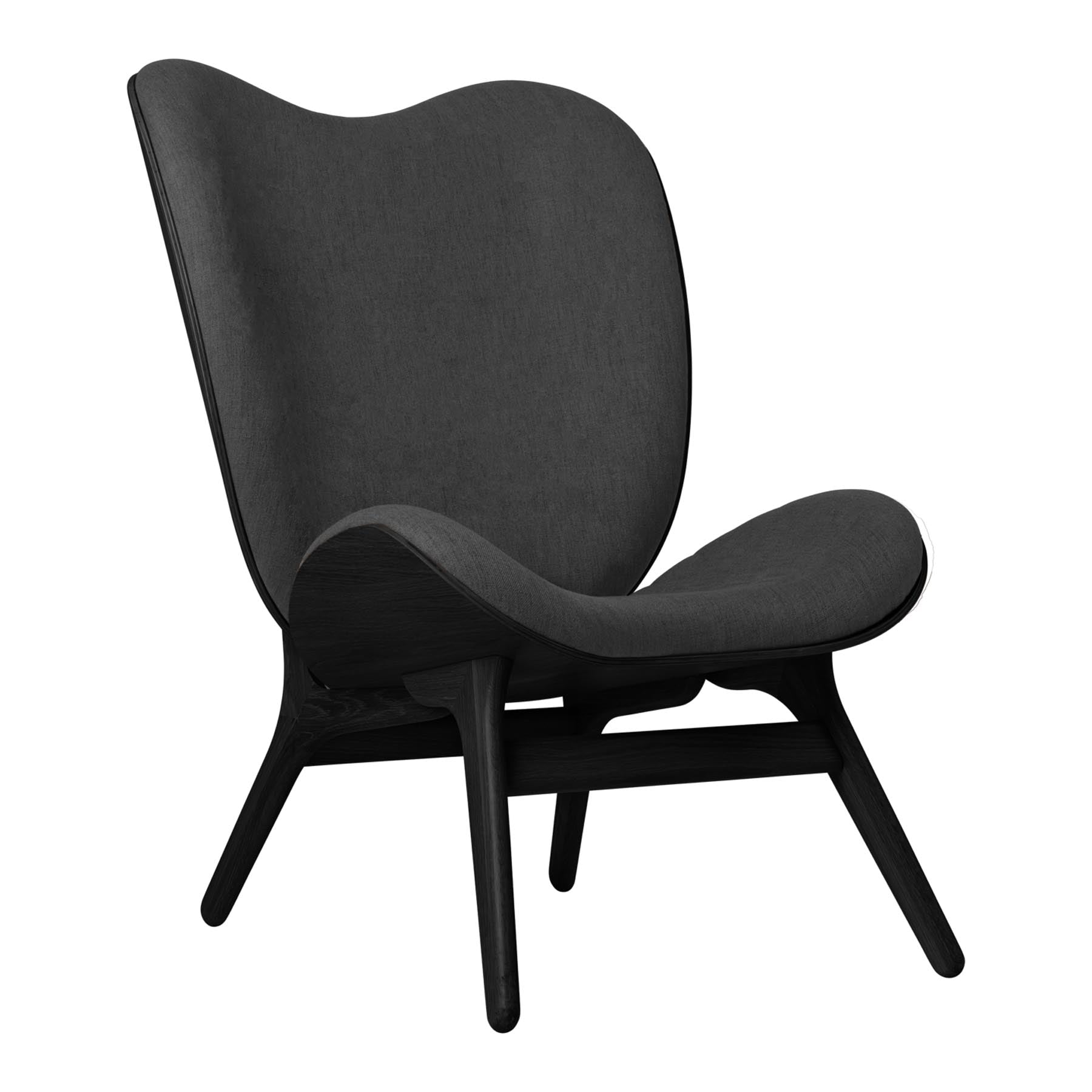 Moderner A Conversation Piece Tall Sessel von Umage in Shadow, perfekt für einladende Wohnräume und entspannte Momente.