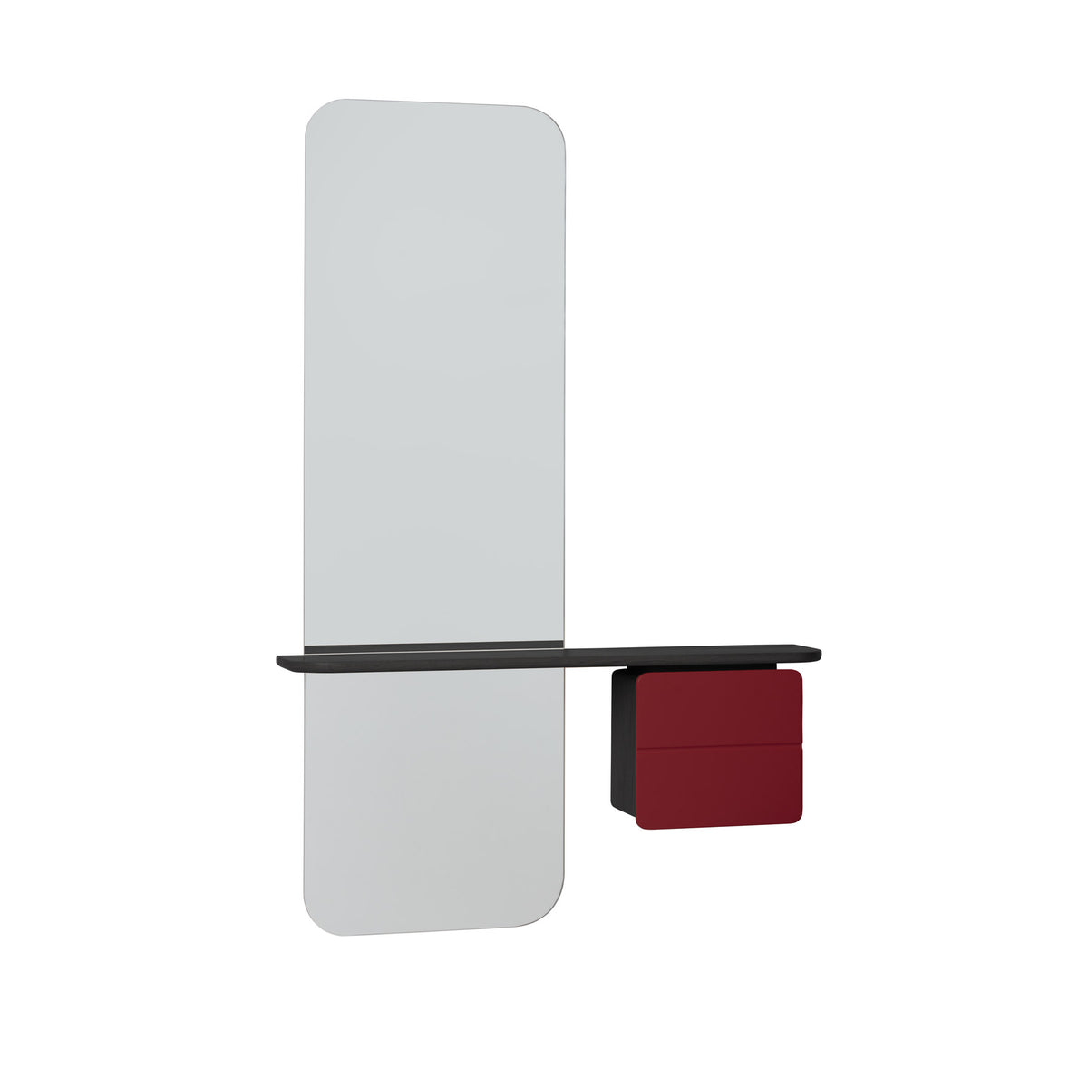 One More Look Wandregal in Ruby Red präsentiert im Onlineshop von KAQTU Design AG. Wandregal ist von Umage