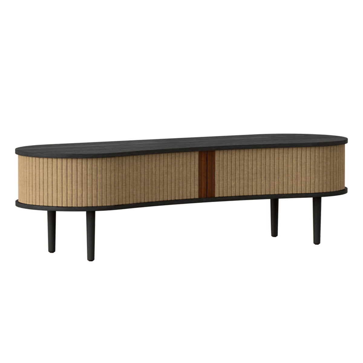 Audacious TV Bank in Sugar Brown präsentiert im Onlineshop von KAQTU Design AG. TV-Möbel ist von Umage